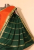 Contrast Classic Pure Mysore Crepe Silk Saree
